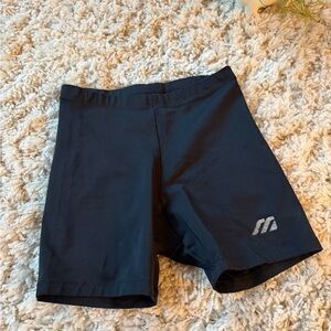 Mizuno Dark black athletic biking sporting Sports Shorts